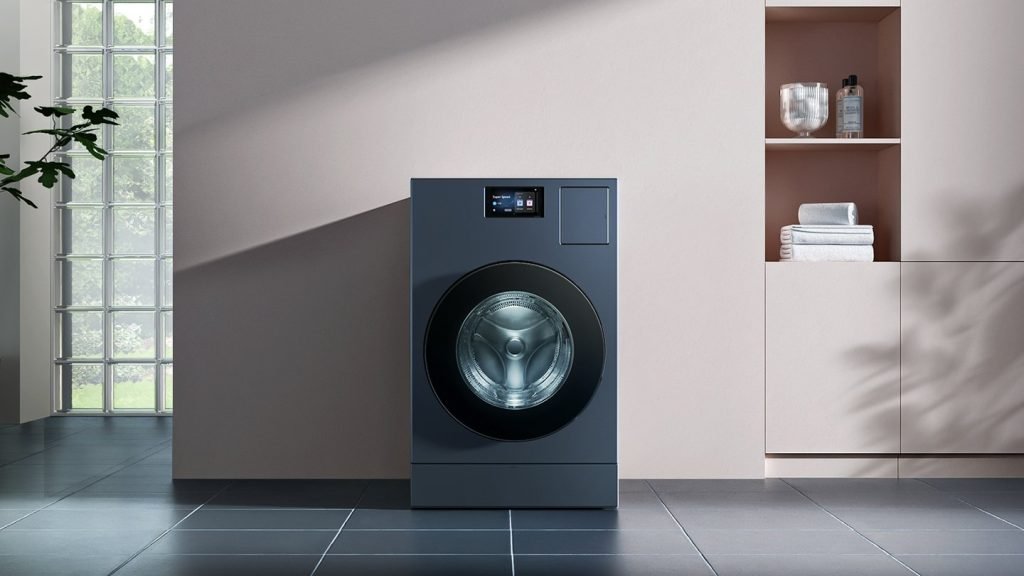 Samsung bespoke AI washing machine as Dutch users of Samsung SmartThings machines can use their appliances without paying for electricity save money on energy bills while tackling environmental challenges and helping balance demand on the national grid.