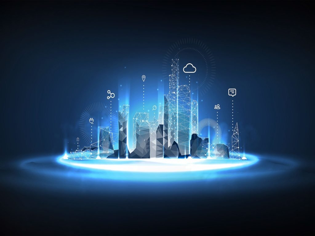 Illustration of connected smart enterprise buildings as LoRaWAN networks now support 125 million devices globally, suggesting the IoT protocol has well and truly graduated to industrial scale.